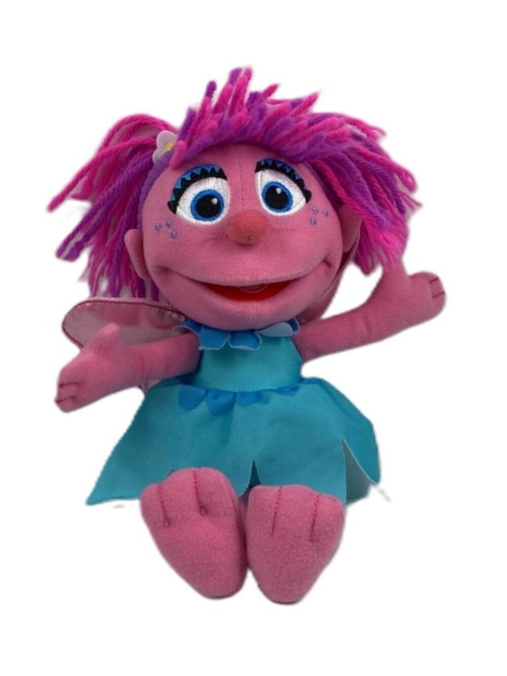 Abby Cadabby Plush Hasbro – Sesame Street Fairy Doll – Pink & Purple Stuffed Toy
